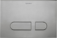 Duravit Betätigungsplatte DuraSystem, 21,7 x 14,7 cm, mechanisch, für WC A1