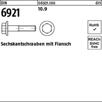 DIN 6921 10.9 Sechskantschrauben mit Flansch