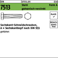 DIN  7513 Gewinde-Schneidschrauben
