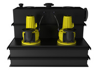 Zehnder-Pumpen Abwasser-Hebeanlage