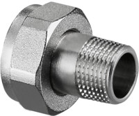 Oventrop Verschraubung, Messing vernickelt