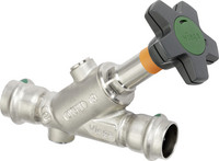 Viega KRV-Schrägsitzventil Easytop Inox 2338.5, Stahl nichtrostend, SC-Contur