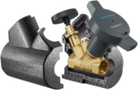 Oventrop Strangregulierventil Aquastrom C, beiderseits IG, mit Dämmung, Siliziumbronze