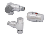 Schlösser Thermostatventil-Set Style-Tec 3665, DN 15, 1/2", Winkel, links