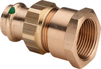 Viega Verschraubung Sanpress 2262, flachdichtend, SC-Contur