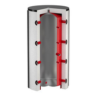 Flamco Pufferspeicher PS, außen pulverbeschichtet, innen unbeschichtet