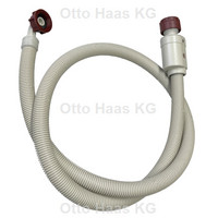 HAAS Zulaufschlauch Watersafe, Kunststoff, grau, für Wasch/Spülmaschine