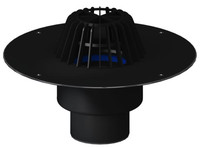 Dallmer Dachablauf 62 FPO-PP, mit extra breitem Flansch