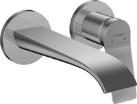 hansgrohe Fertigmontageset Vivenis, UP-Waschtisch-Einhebelmischer, für Wandmontage, mit Auslauf 192 mm