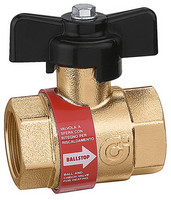 Caleffi Kugelhahn BALLSTOP, mit Rückschlagventil, 5-110 °C, für Heizungsanlagen