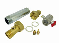 Deltamess Einbausatz, mit Distanzstück, für Splitwärmezähler