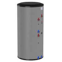 Flamco Hochleistungsspeicher DUO HLS-E SOLAR, Edelstahl, silber, mit Isolierung