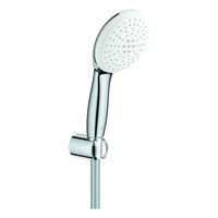 GROHE Brausegarnitur Tempesta 110, Handbrausehalter, 2 Strahlarten