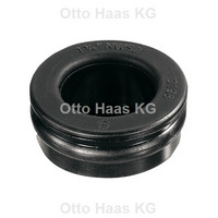 HAAS Gummi-Sicken-Nippel, EPDM, schwarz