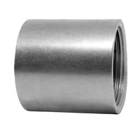 Gröditzer Muffe Nr.16, Stahl, galvanisch verzinkt