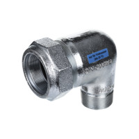 Gebo Verschraubung WA Serie 151, Winkel, AG, mit EPDM-Dichtung, für Stahlrohr