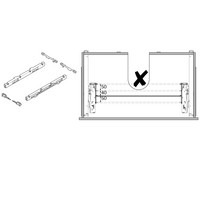 Adapter für Siphonumleitung  für Schubkastensysteme, Varianten