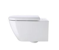 Duravit WC-Sitz Happy D.2, abnehmbar, Scharniere Edelstahl