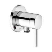 KEUCO Fertigmontageset IXMO SOLO Soft, UP-Brause-Einhebelmischer, Schlauchanschluss, rund