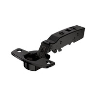 Sensys 110°-Scharnier mit integrierter Dämpfung in obsidianschwarz