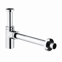 KLUDI Design-Flaschen-Geruchsverschluss, G 1 1/4 x 32 mm, mit Abgangsrohr Ø 32 x 290 mm