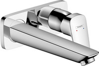 hansgrohe Fertigmontageset Logis, UP-Waschtisch-Einhebelmischer, mit Auslauf 195 mm