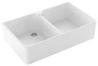 V&B Spülstein Doppelbecken 90 X