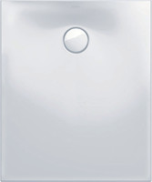 Duravit Quadrat-Duschwanne Tempano, bodenbündig, weiß