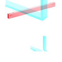 2-Fuß Traversen für 90°-Winkellösung