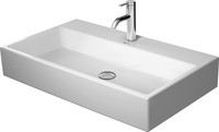Duravit Möbel-Waschtisch geschliffen Vero Air, mit Hahnloch, ohne Überlauf, mit Hahnlochbank