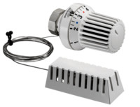 Oventrop Thermostat Uni XH, 7-28 °C, weiß, Fernfühler