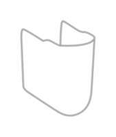 V&B Ablaufhaube O.Novo, mit Befestigungsset