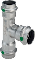 Viega T-Stück Sanpress Inox 2318, Stahl nichtrostend, SC-Contur