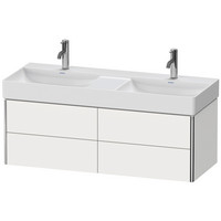 Duravit Waschtisch-Unterschrank XSquare, 118,4 x 46 x 39,7 cm, 4 Schubkästen, wandhängend