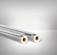 Armacell Rohrschale Armalok 50, 1 m, PVC-ummantelt, hellgrau