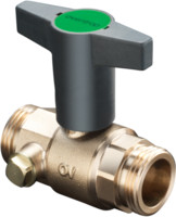 Oventrop Trinkwasserkugelhahn Optibal TW, beiderseits AG, Rotguss