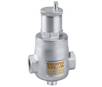 Caleffi Mikroblasenabscheider Discal, verchromt, für Solaranlagen