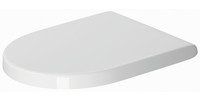 Duravit WC-Sitz Starck 3, Scharniere Edelstahl, weiß