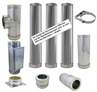 Bertrams Fertig-Schornstein DW, 10,7 m, Komplettpaket