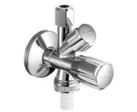 SCHELL Kombi-Eckventil COMFORT, mit Rückflussverhinderer, verchromt