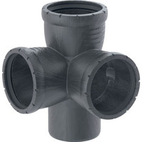 Geberit Eckabzweig Silent Pro, 87,5°, hochschalldämmend