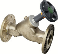 Viega XL-Schrägsitzventil Easytop 2237.5XL, mit Flanschanschluss, Rotguss