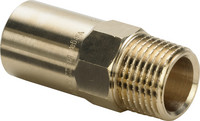 Viega Einsteckstück Sanpress 2211.1, Siliziumbronze, Mehrkant, Einsteckende