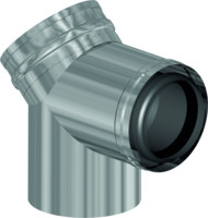 Almeva Revisionsbogen LIB, 87°, PPH/Edelstahl glänzend