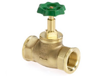 Bender Durchgangsventil 1300, ohne Entleerung, CR-Messing