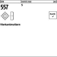 DIN   557 Vierkantmuttern