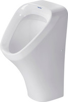 Duravit Absaug-Urinal DuraStyle, 30 x 34 cm, Zulauf von hinten, Rimless, ohne Fliege