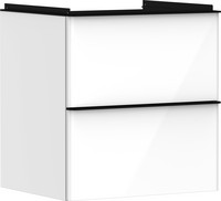 hansgrohe Waschtischunterschrank Xelu Q, 580 x 605 x 475 mm, 2 Schubladen