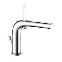 KEUCO Waschtisch-Einhebelmischer 120 Edition 400, Ausladung 153 mm, mit Ablaufgarnitur