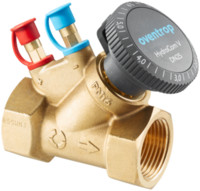Oventrop Strangregulierventil HydroCom V, PN 16, beiderseits Innengewinde, Messing